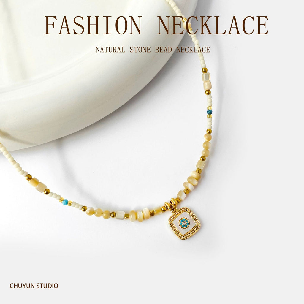 Fashionable Minimalist Bohemian-style Gold Layered Necklaceversatile And Easy To Style