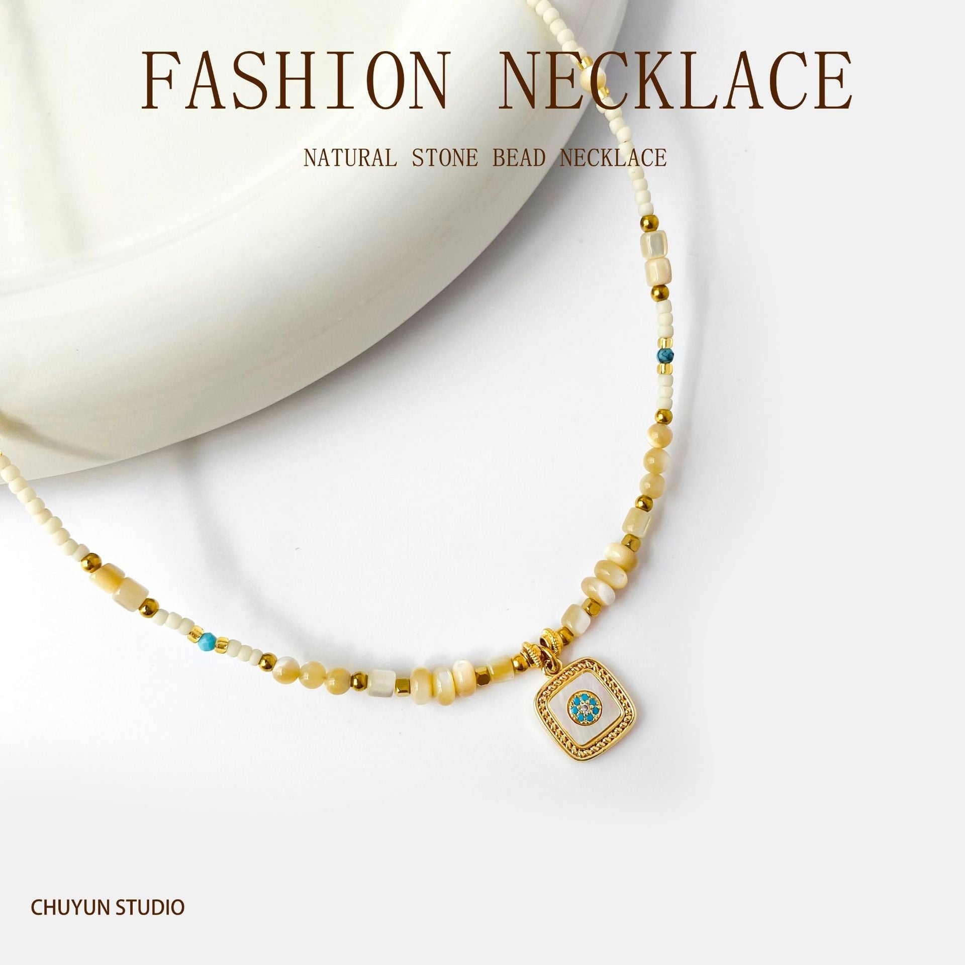 Fashionable Minimalist Bohemian-style Gold Layered Necklaceversatile And Easy To Style