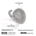 Mesh Dome Open Ring Collection