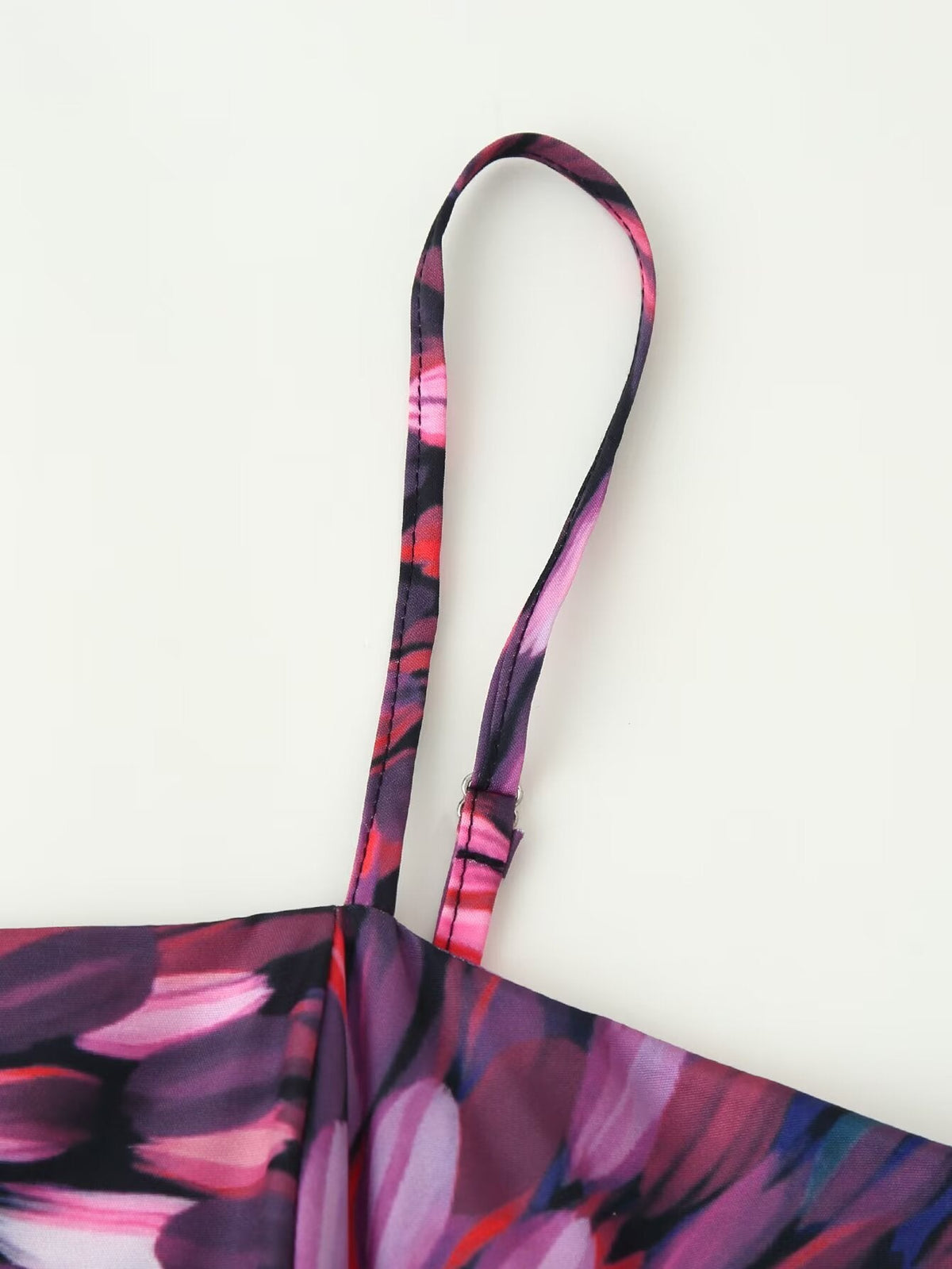 Women Clothing Autumn Sexy Printed Waist Strap Large Swing Dress