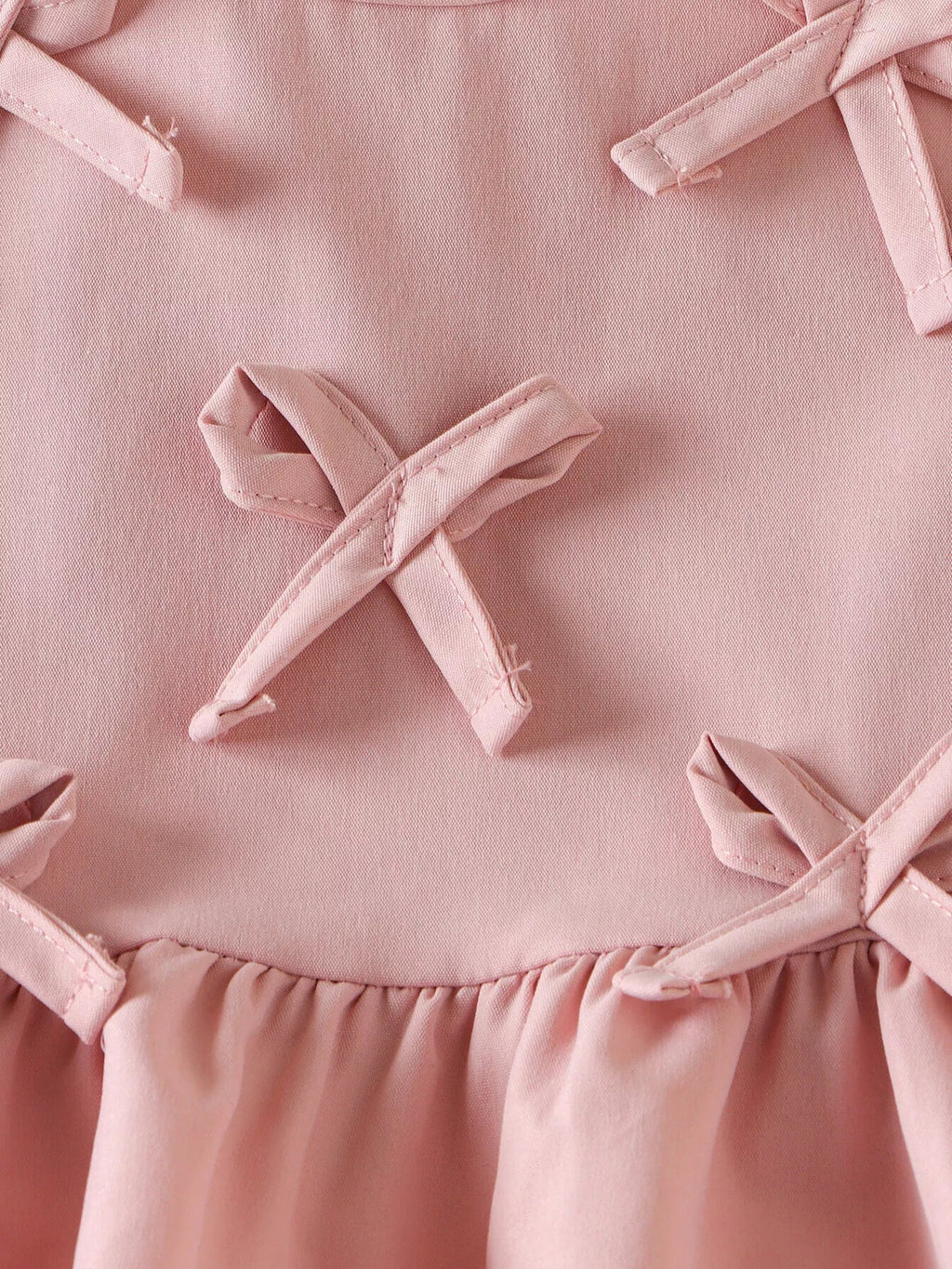 Children's Ruffled Hem Tank and Pants Set