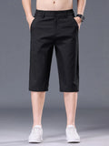 Men's Plus Size Casual Shorts with Pockets
