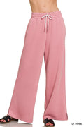 Zenana Scuba Drawstring Pants