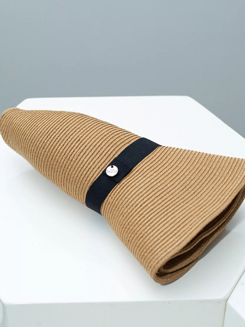 Straw Sun Hat with Ribbon