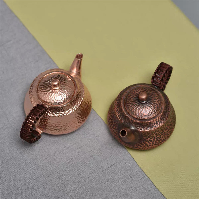Pure Copper Kung Fu Copper Thickened Teapot
