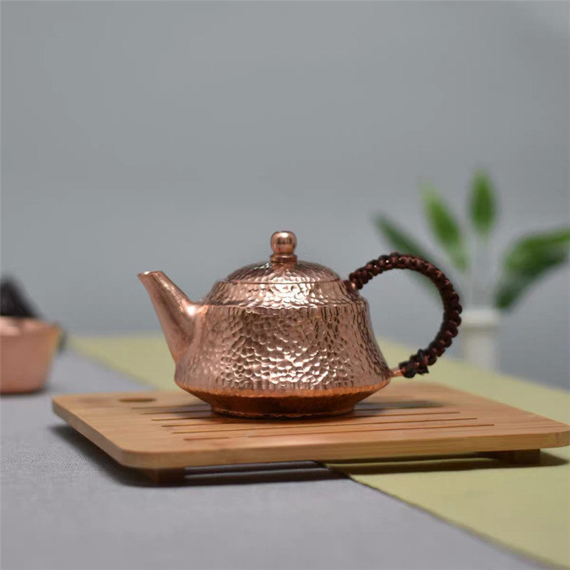 Pure Copper Kung Fu Copper Thickened Teapot
