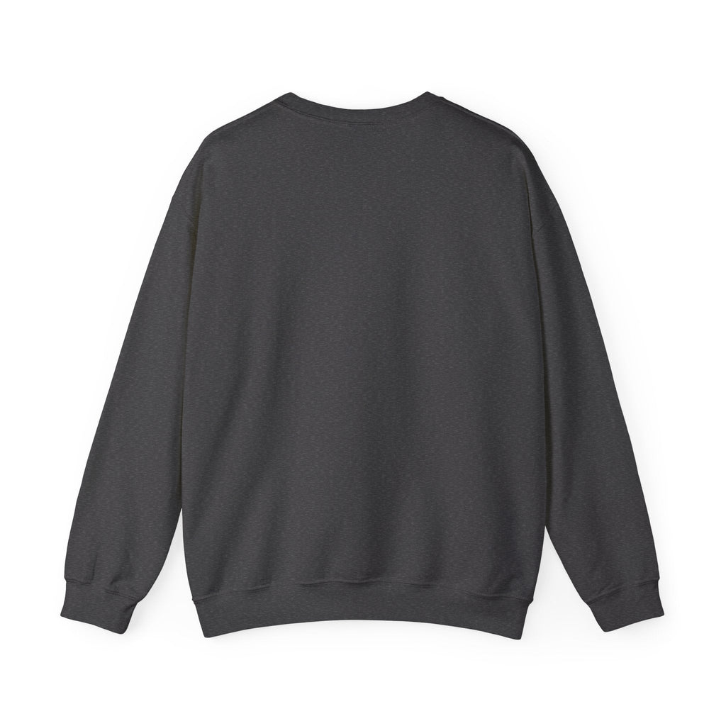 Moon Tribe Crewneck Sweatshirt — Celestial Moon Graphic Pullover - Jewel Tones
