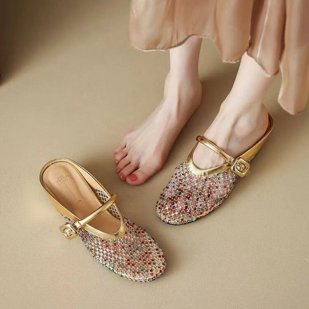 Hollow Out Wedge Sandal