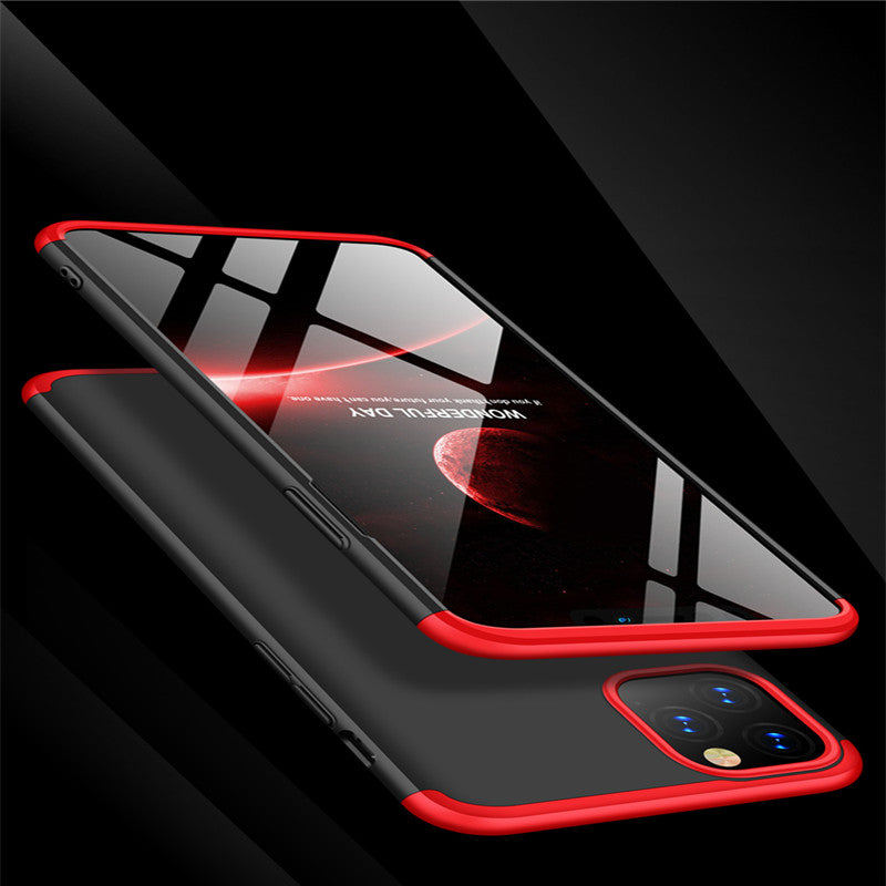 Three-section mobile phone case