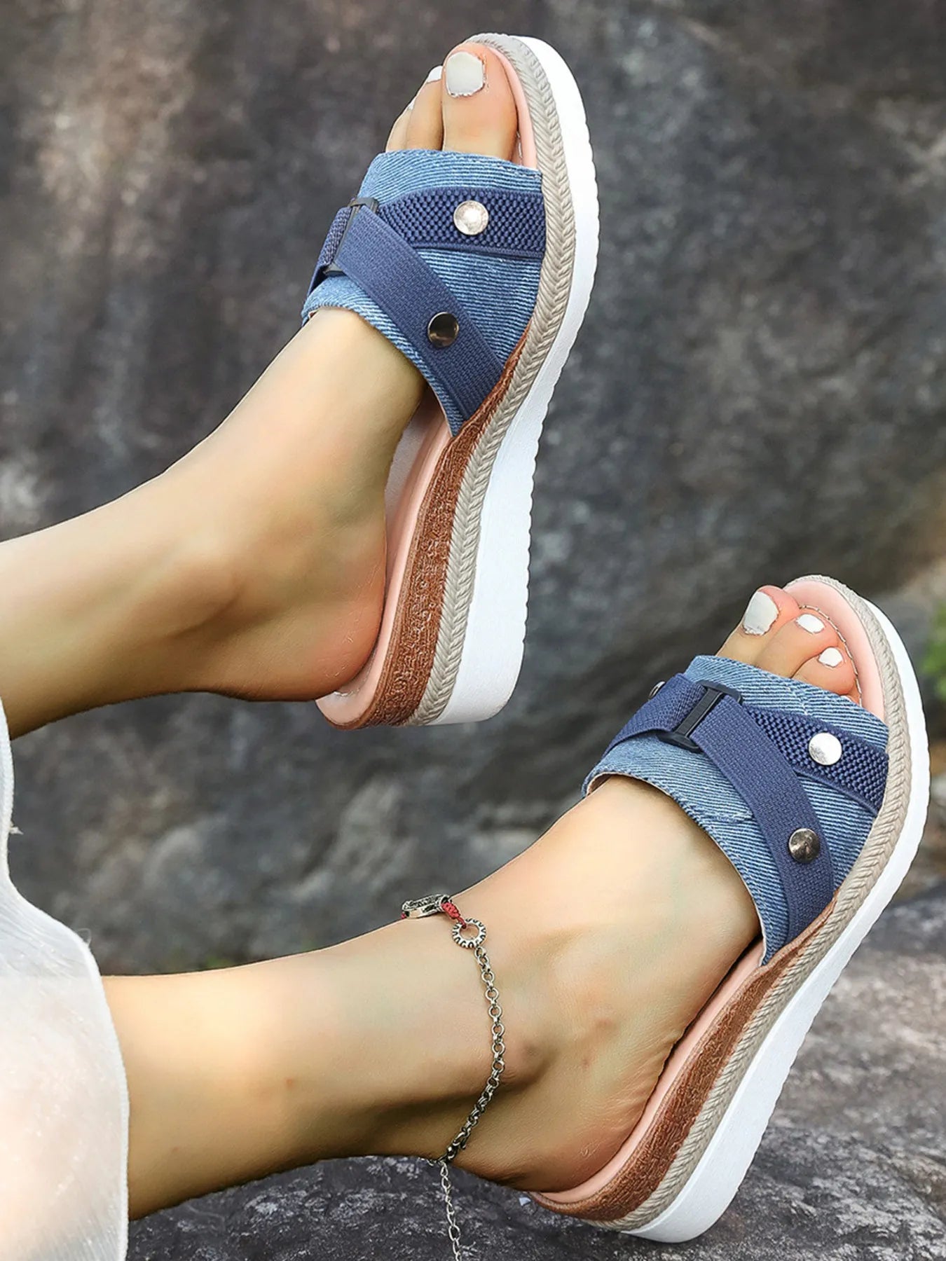 Casual Platform Wedge Sandals