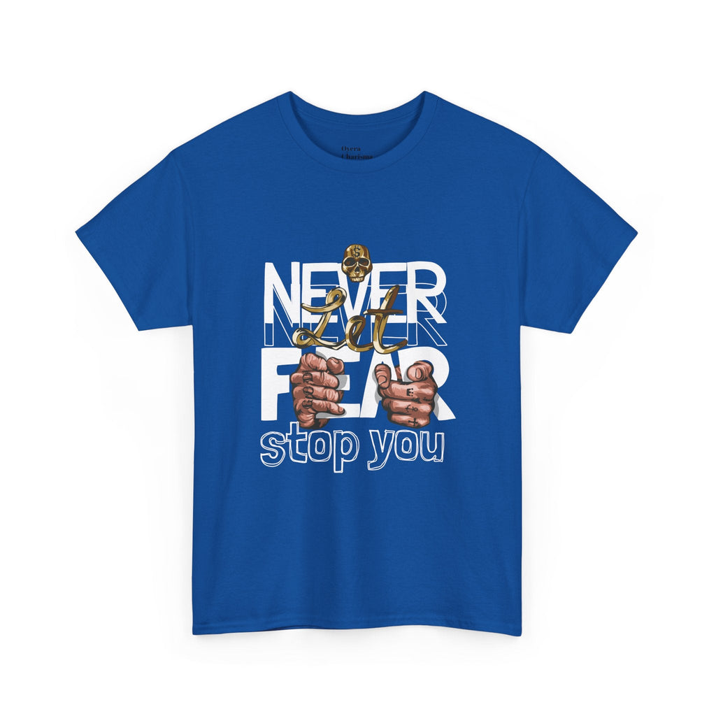Never Give Up Heavy Cotton Tee