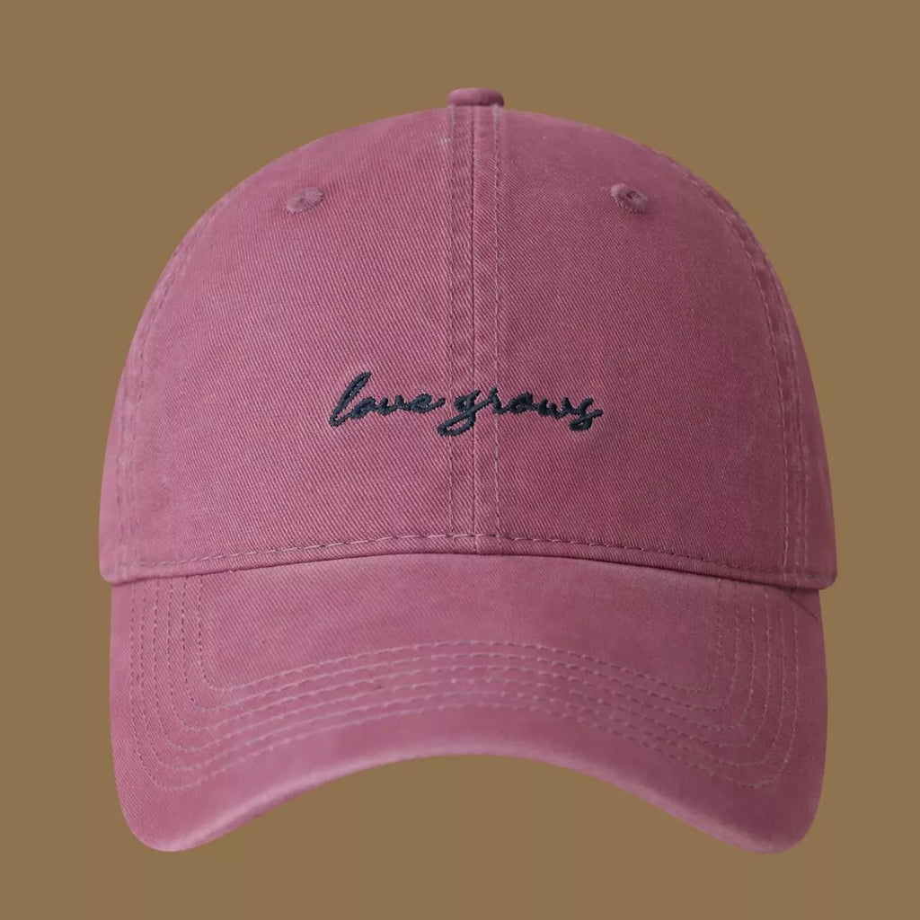Embroidered Cotton Baseball Cap
