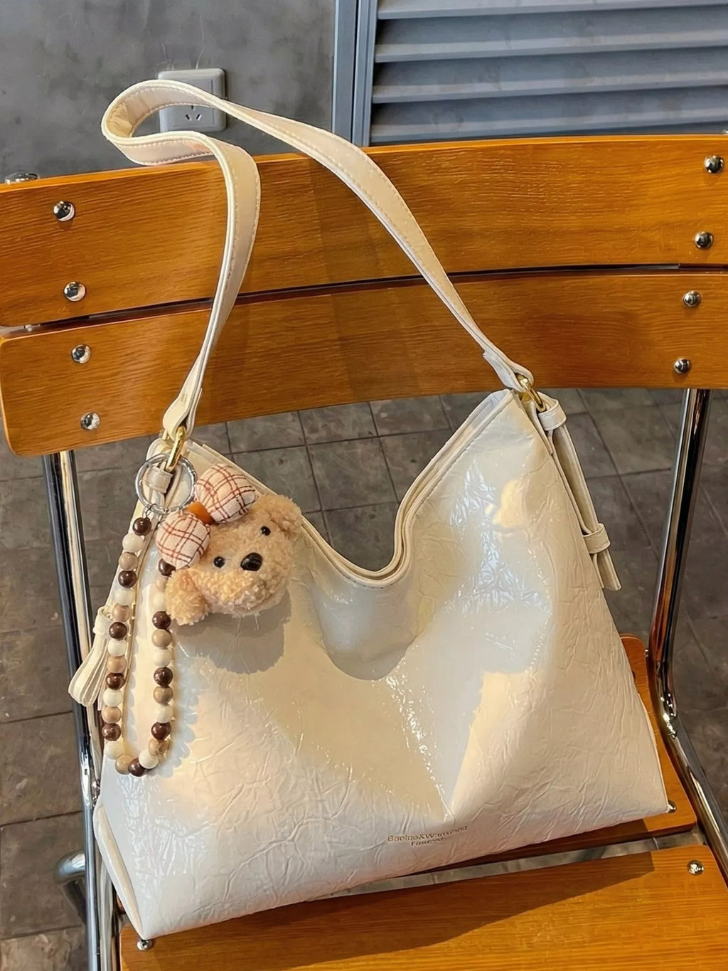 PU Leather Shoulder Bag