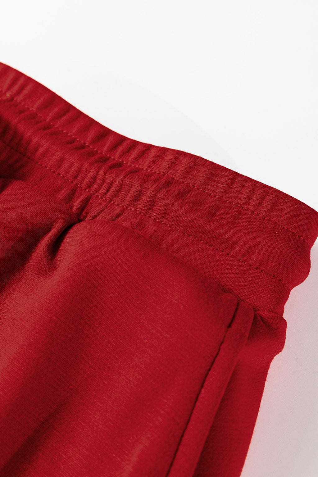 Solid Drop Shoulder Pullover and Mini Skirt Set