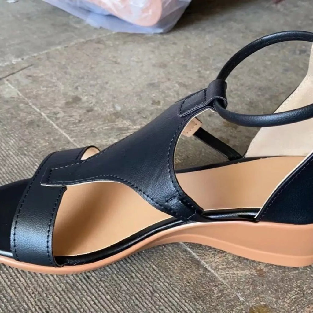 Open Toe Wedge Sandals