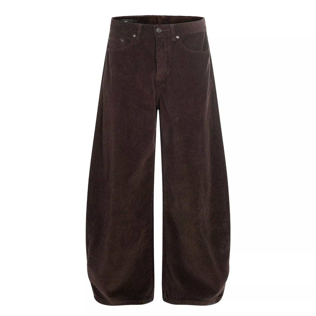 Men's Wide Leg Corduroy Pants