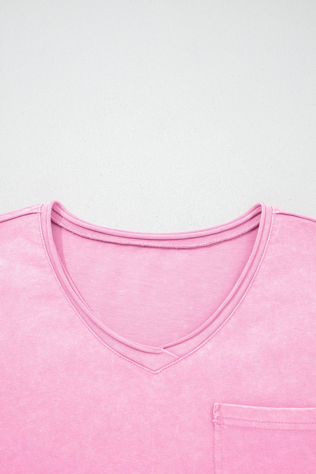 Solid Mineral Wash Short Sleeve T-Shirt