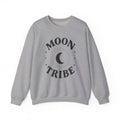 Moon Tribe Crewneck Sweatshirt Gray and Natural Sand