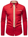 Men's Button Up Long Sleeve Shirt