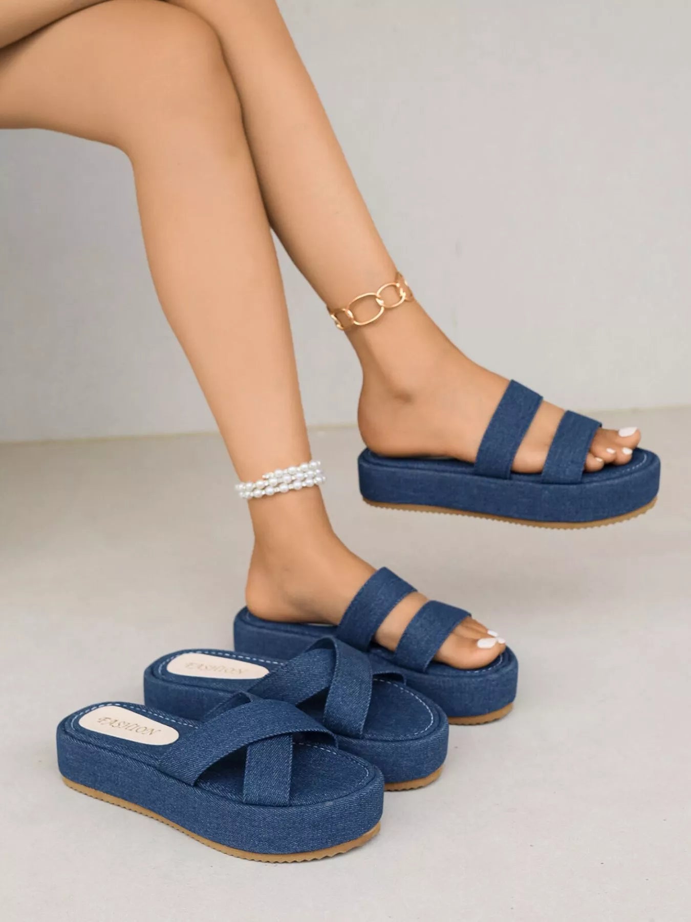 Open Toe Platform Sandals