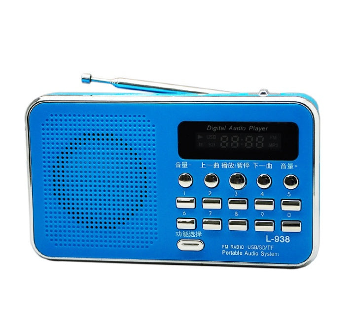 938 Plugin Speaker For The Elderly  Gospel Player MP3 Player Factory Wholesale