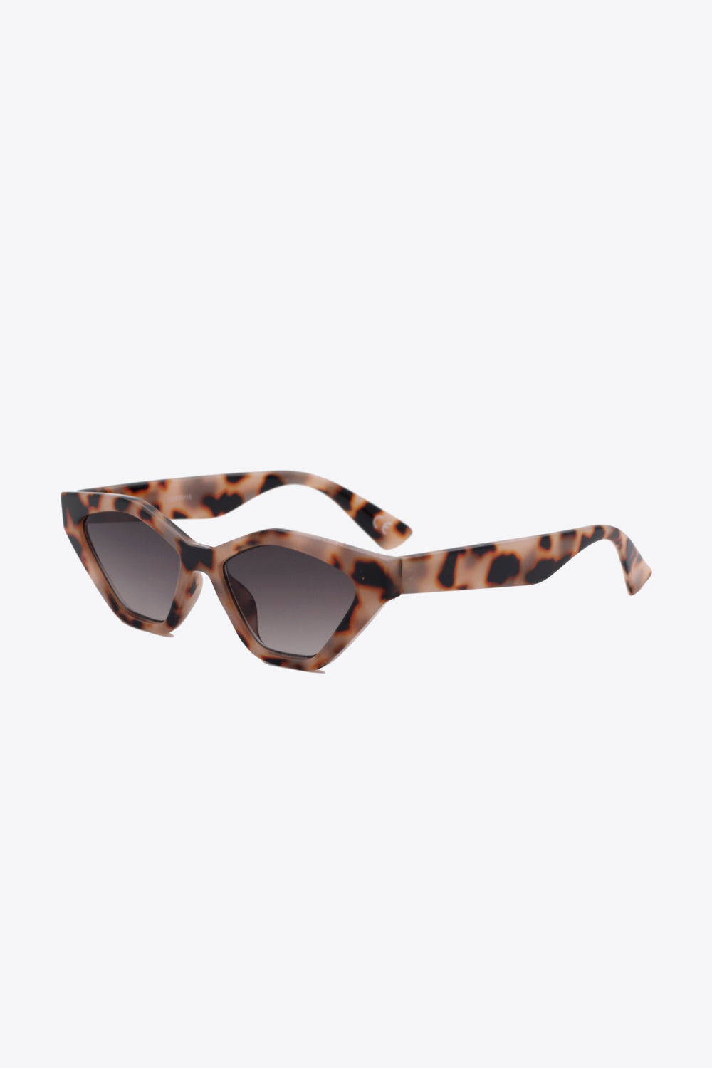 Cat Eye Polycarbonate Sunglasses with Gradient Lens