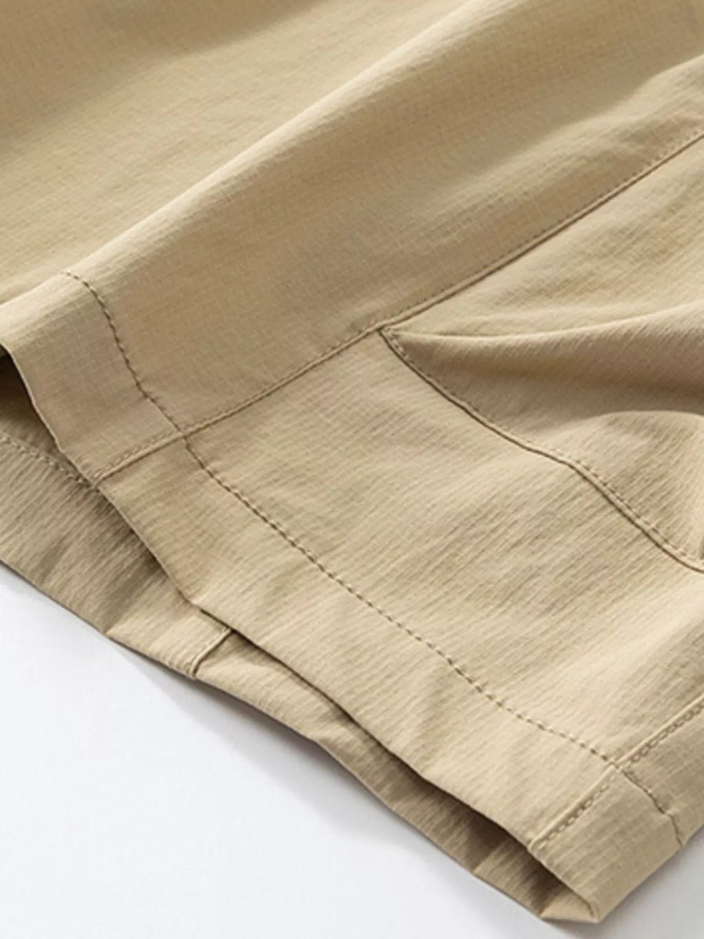 Men's Plus Size Drawstring Cargo Shorts