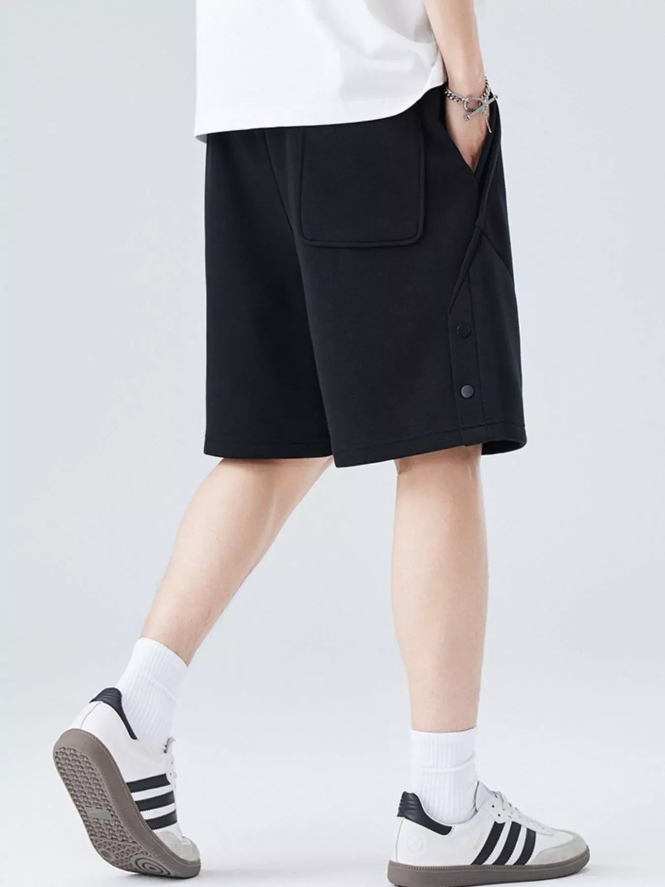 Men's Plus Size Casual Comfort Drawstring Shorts
