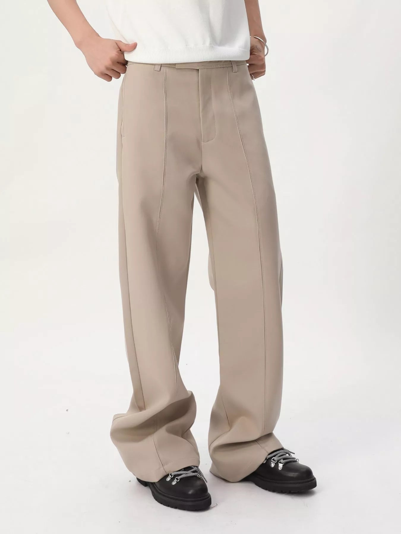 Men's Wide Leg Casual Pants