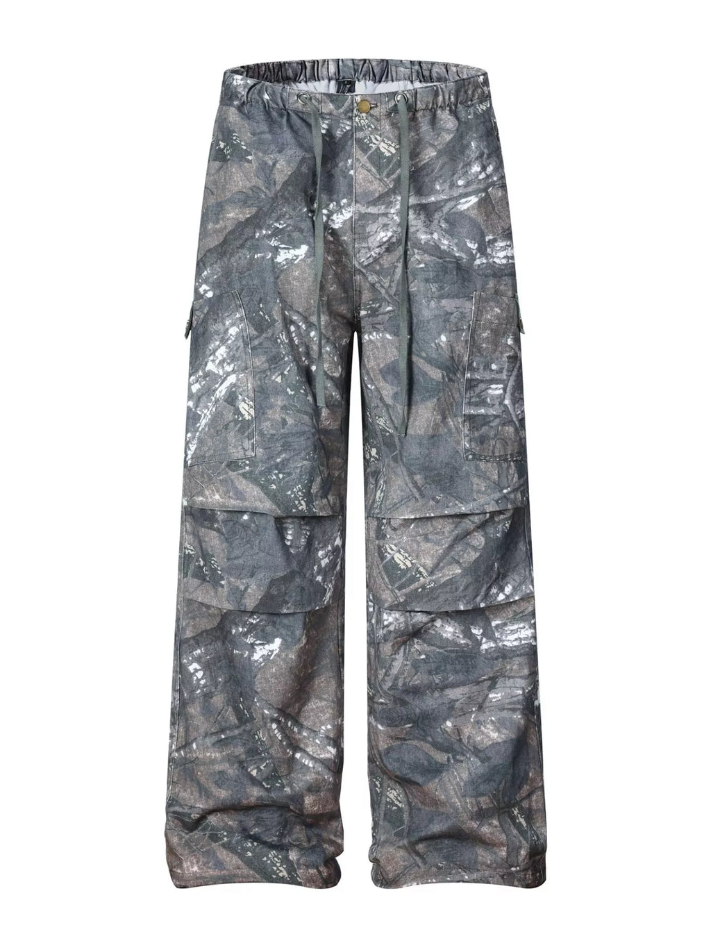 Men's Drawstring Camouflage Cargo Pants