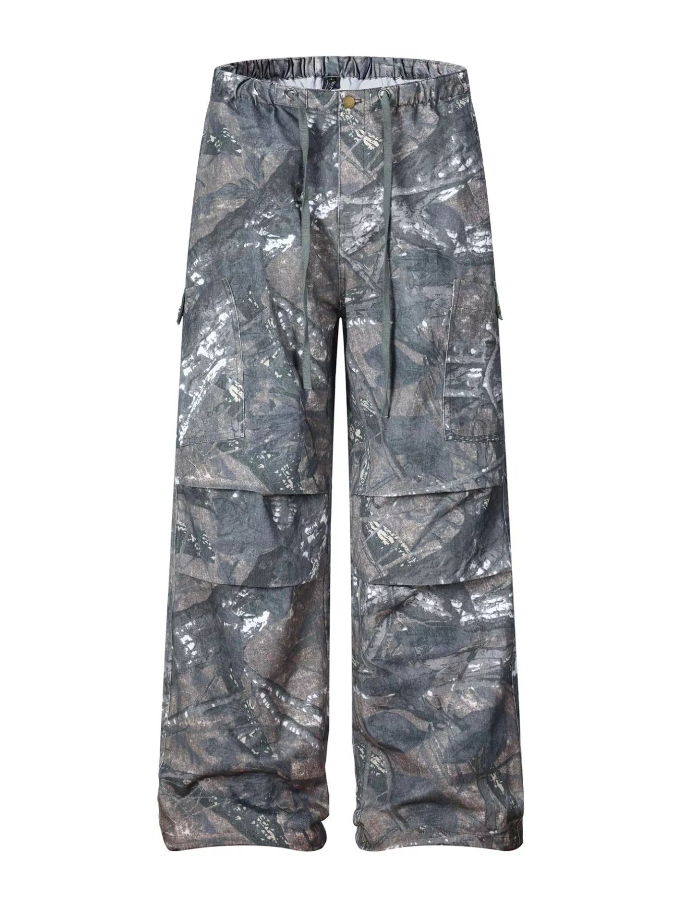 Men's Drawstring Camouflage Cargo Pants