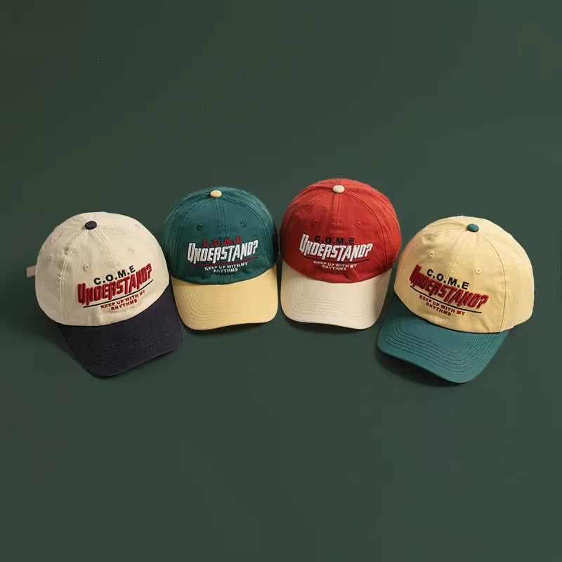 Embroidered Letter Baseball Cap
