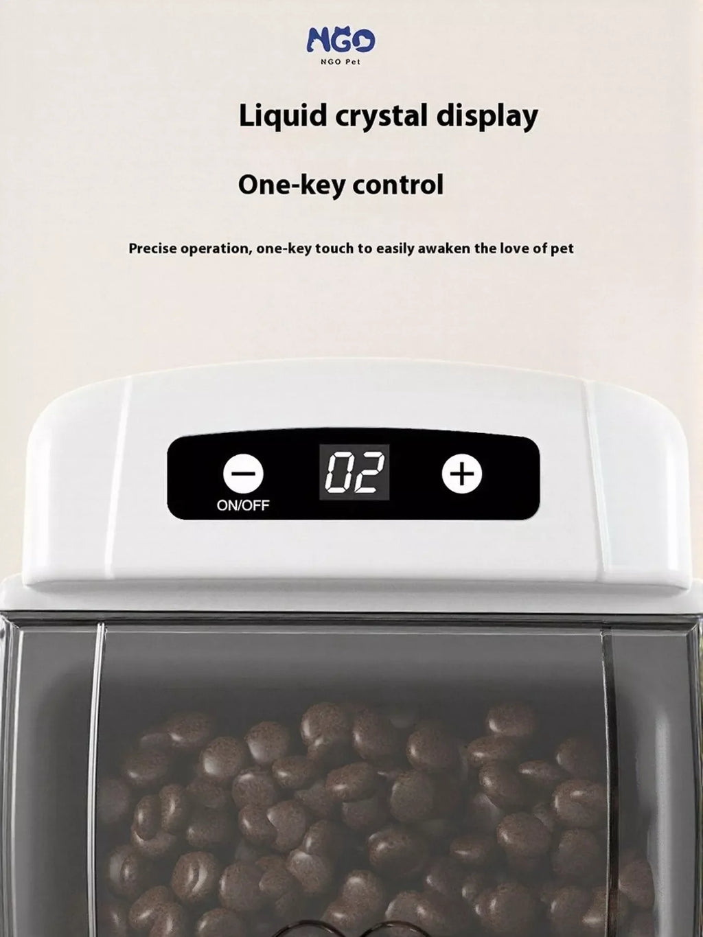 Automatic Pet Feeder with Elevated Bowl