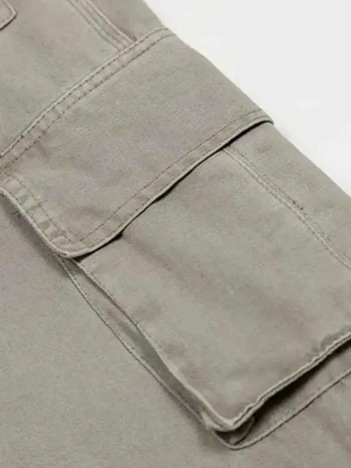 Men's Straight Leg Cargo Pants with Multiple Pockets