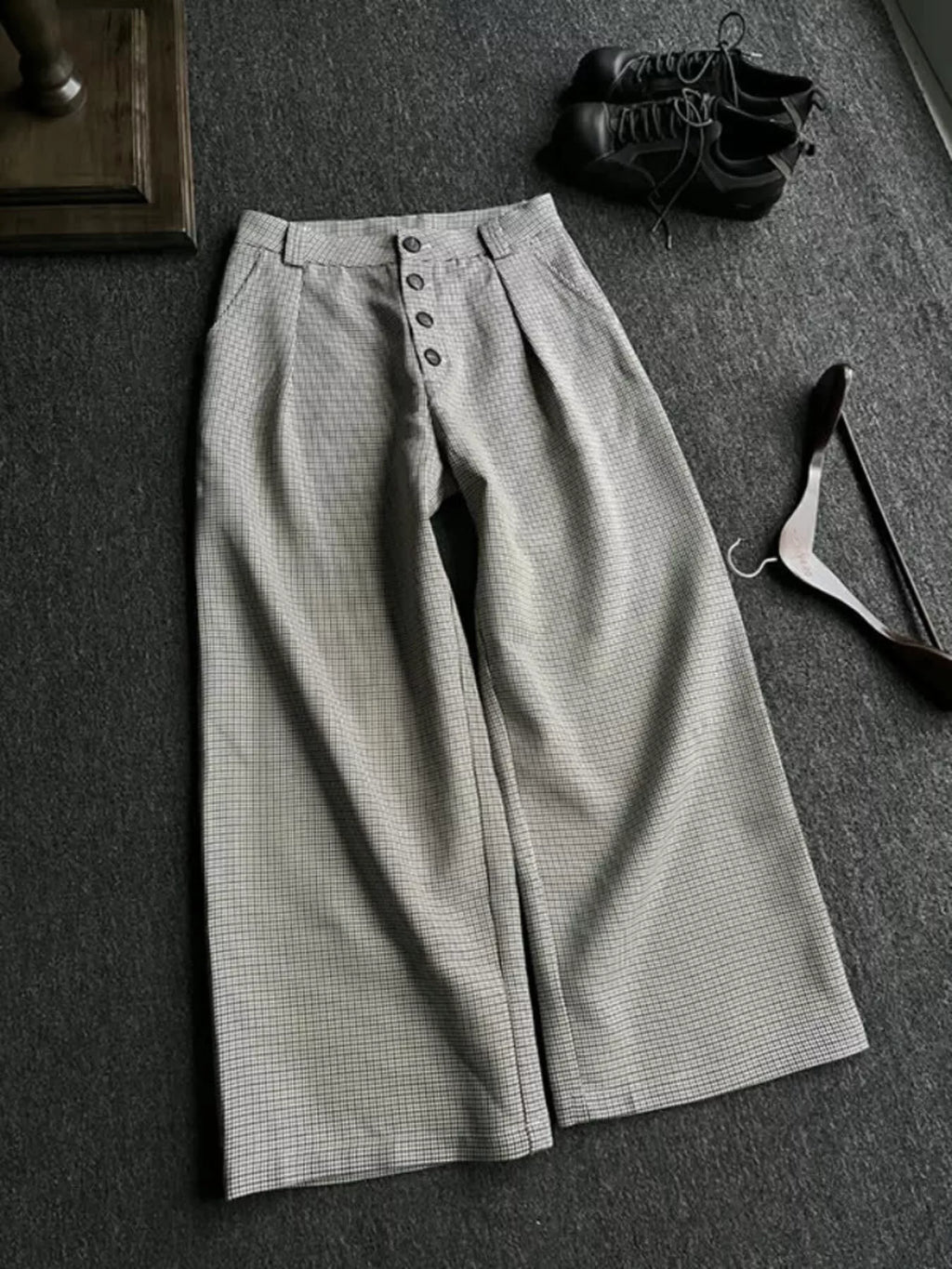 Men's Plus Size Wide Leg Pants