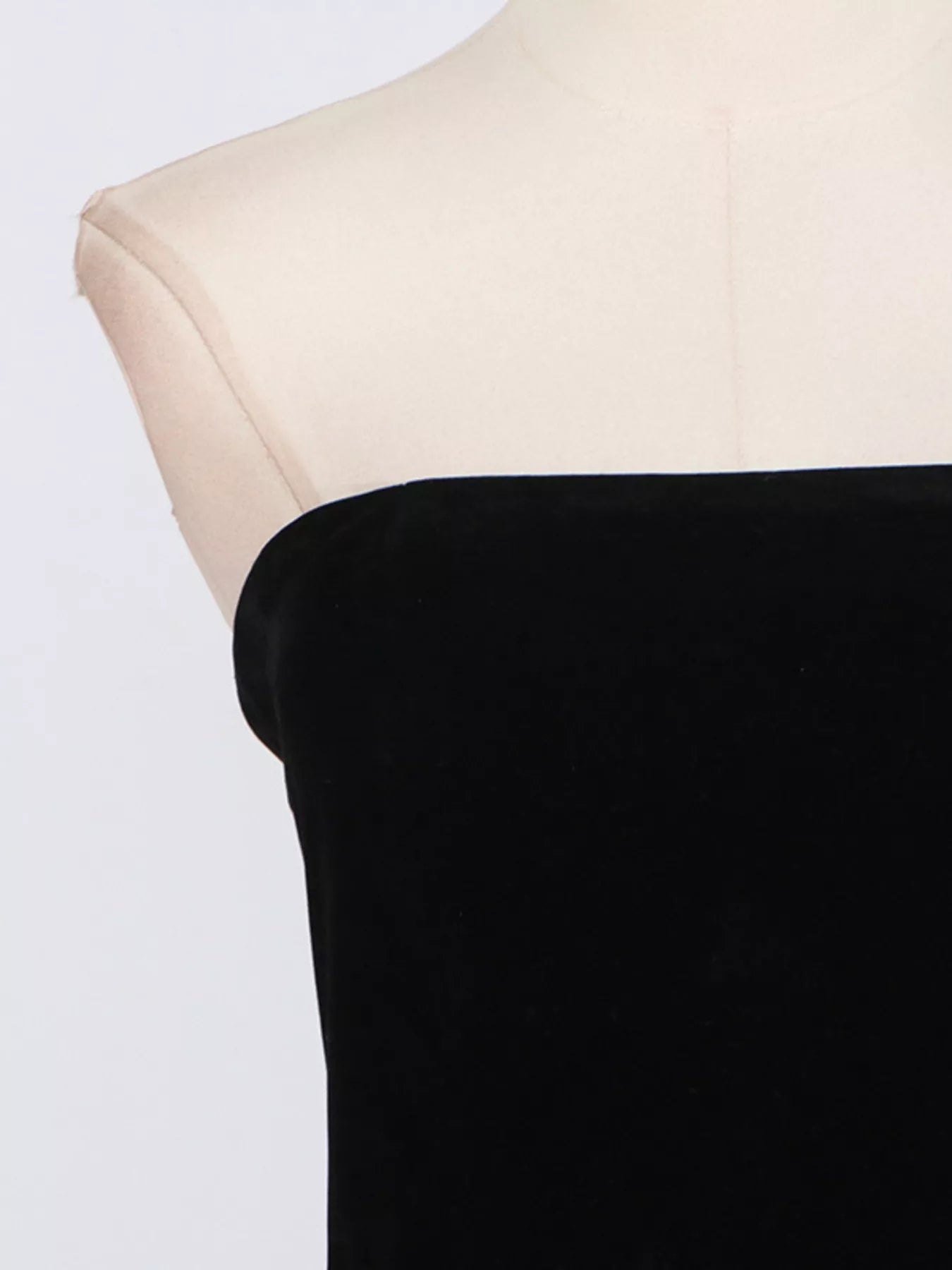 Lace Up Back Tube Maxi Dress