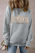 PUMPKIN SEASON Oversized Pullover Sweatshirt