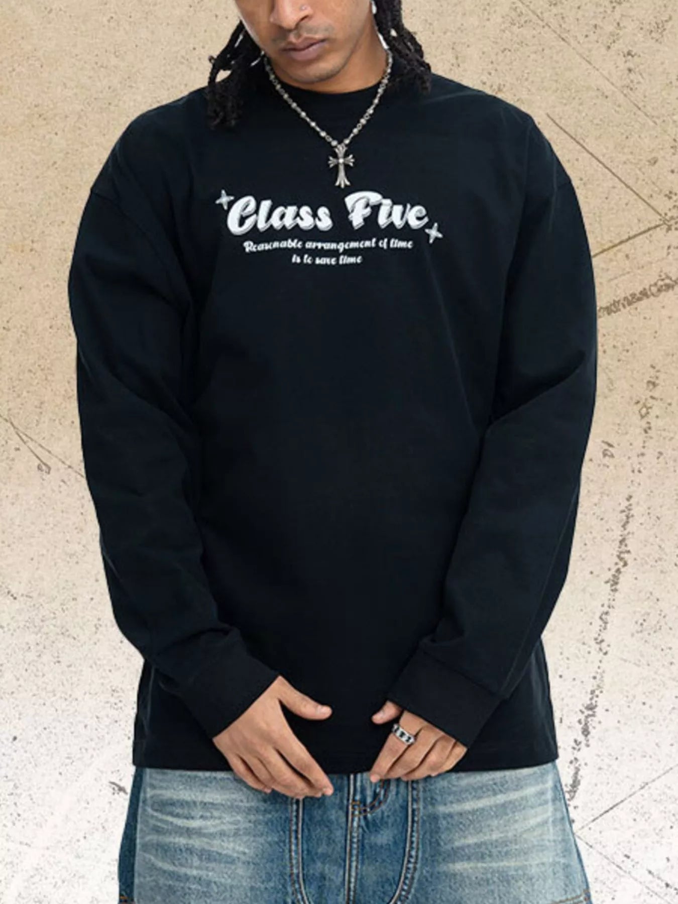 Children's Class Five Graphic Long Sleeve T-Shirt