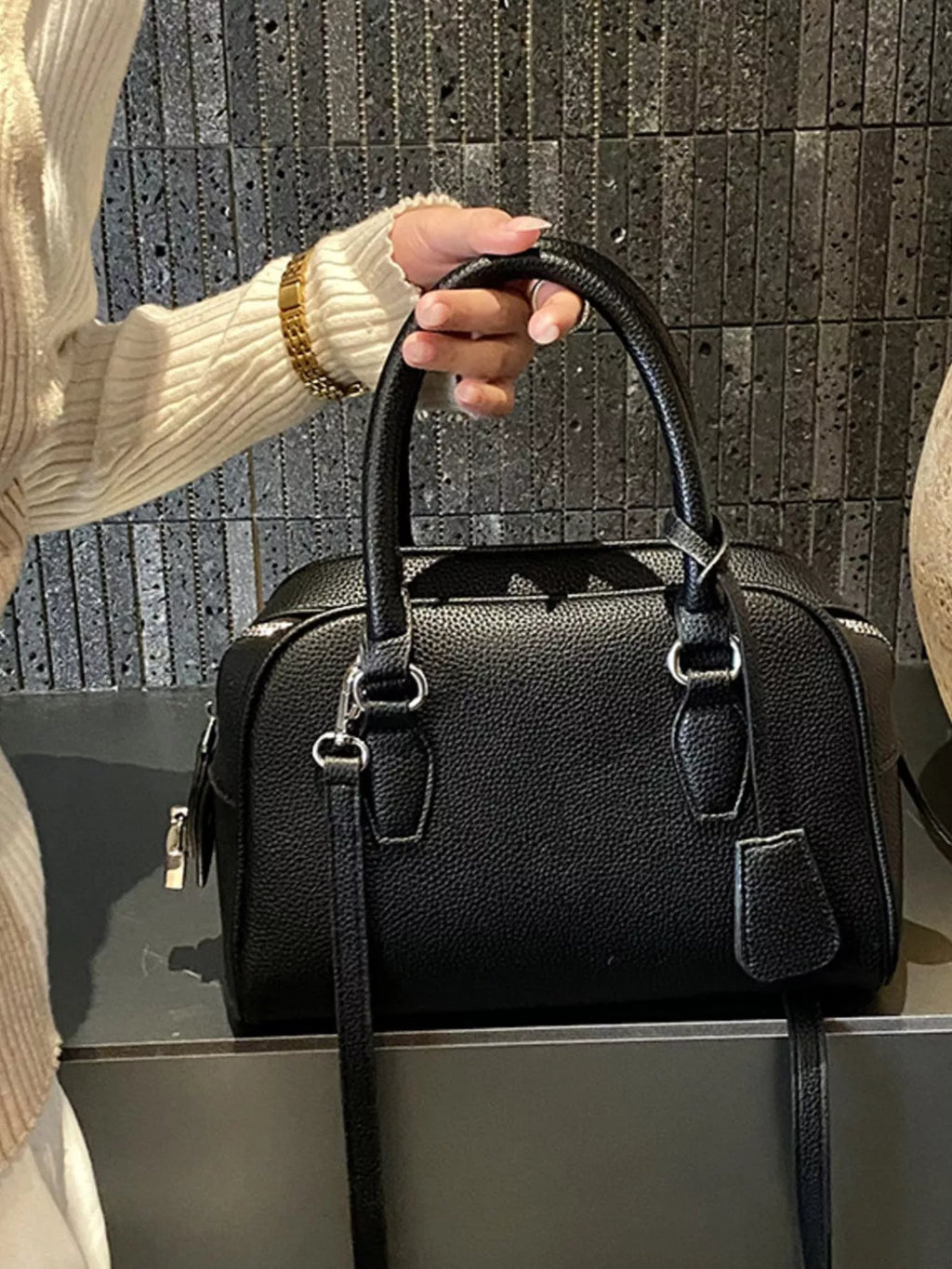 PU Leather Crossbody Bag