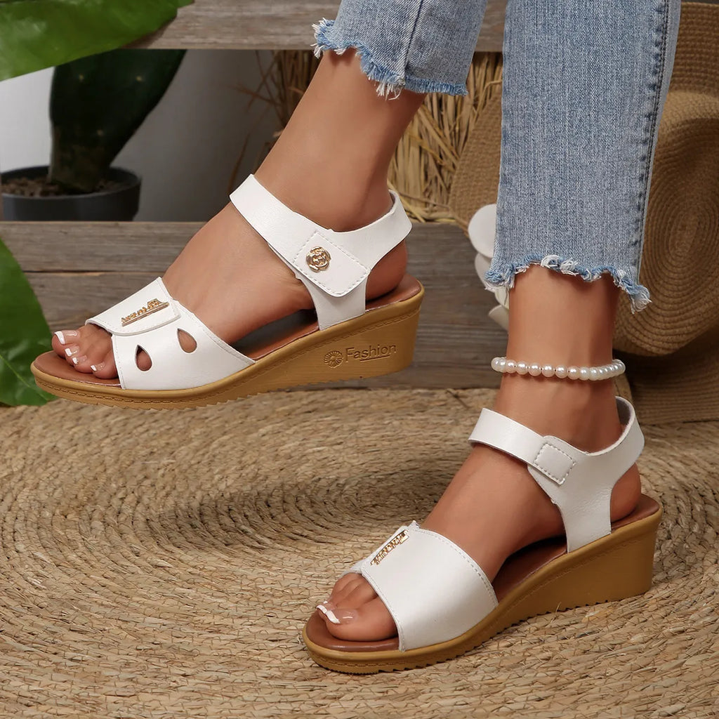 Open Toe Wedge Sandals