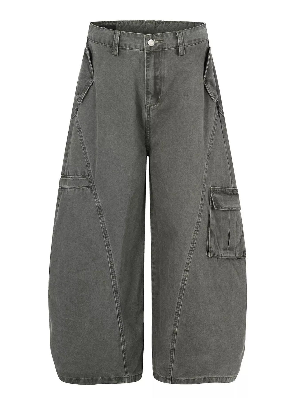 Men's Wide Leg Cargo Pants