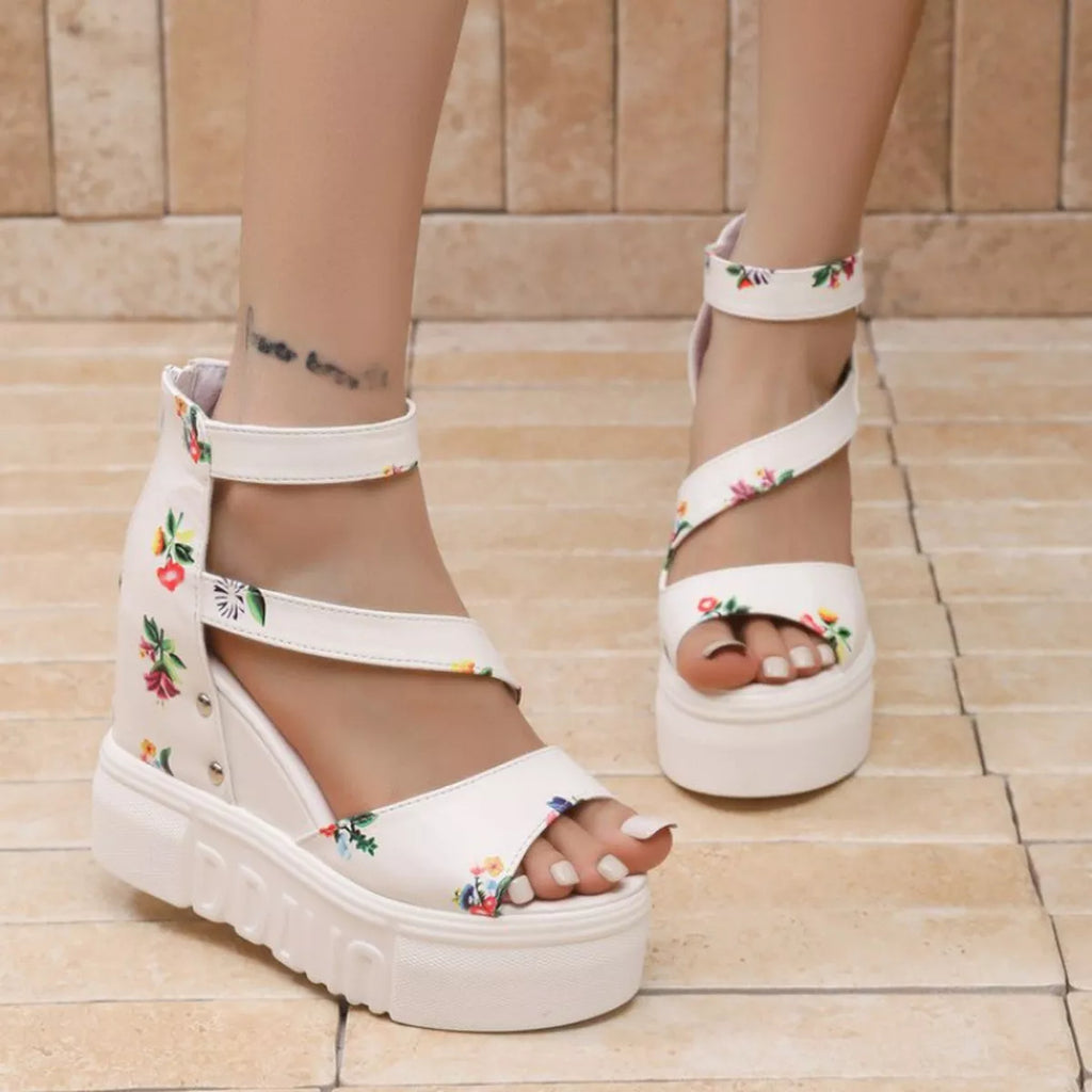 Open Toe Platform Sandals