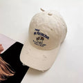 Dog Distressed Baseball Cap