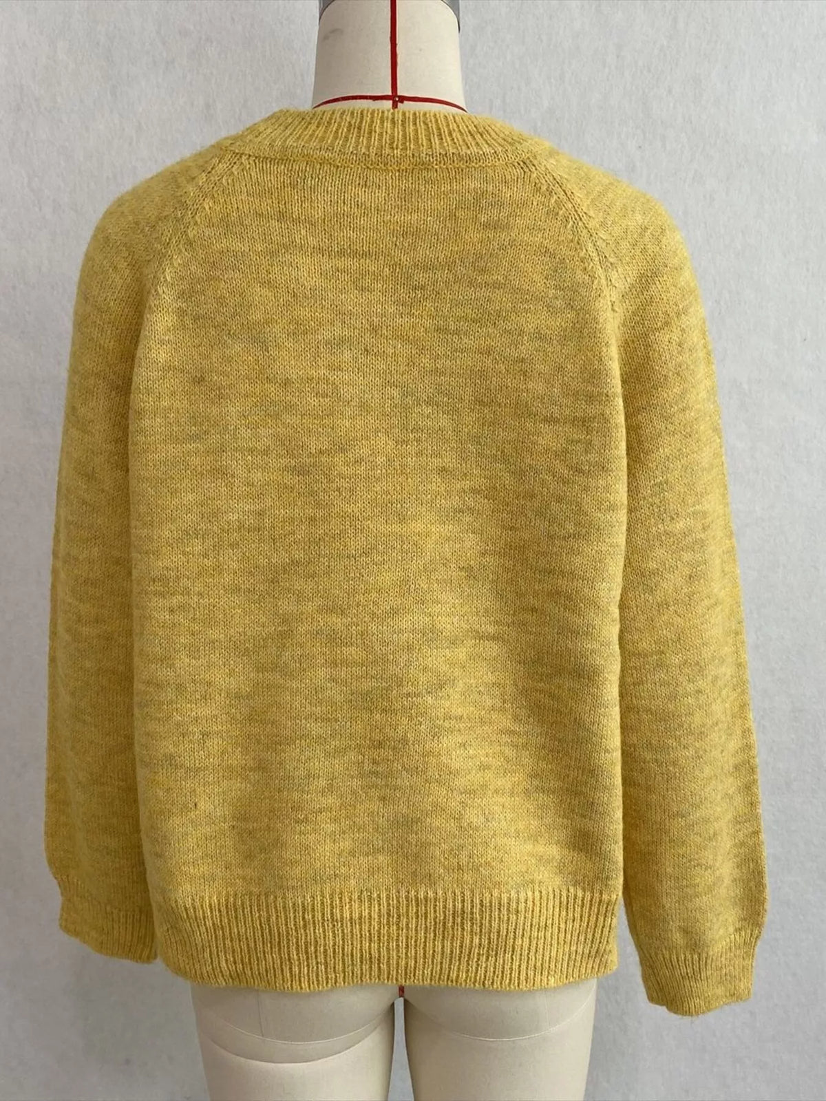 Floral Embroidered Round Neck Sweater
