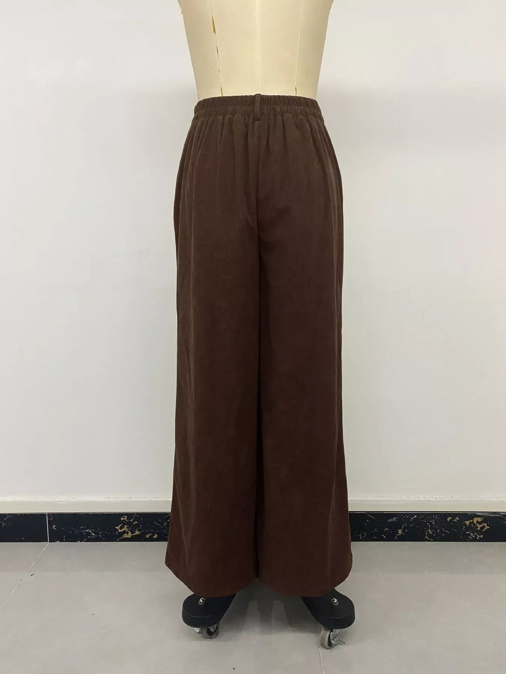 High-Waisted Wide-Leg Pants