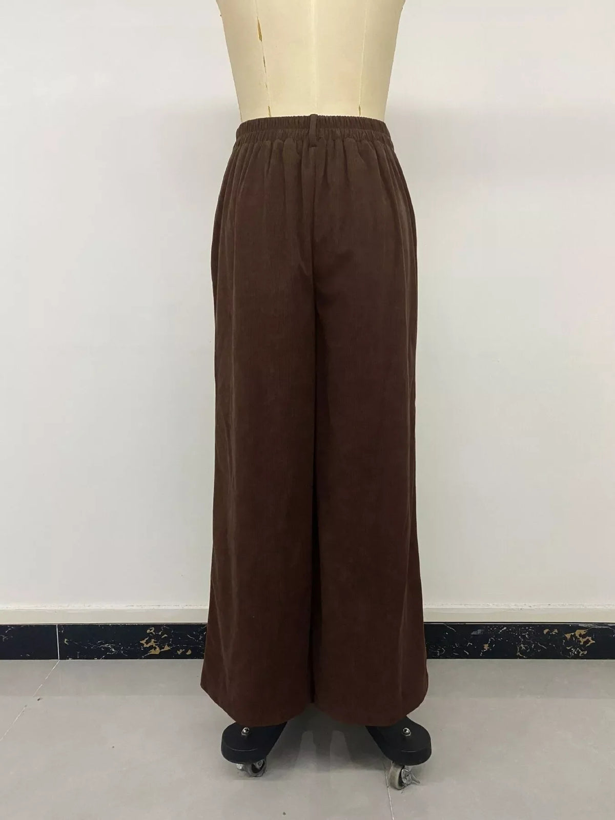 High-Waisted Wide-Leg Pants