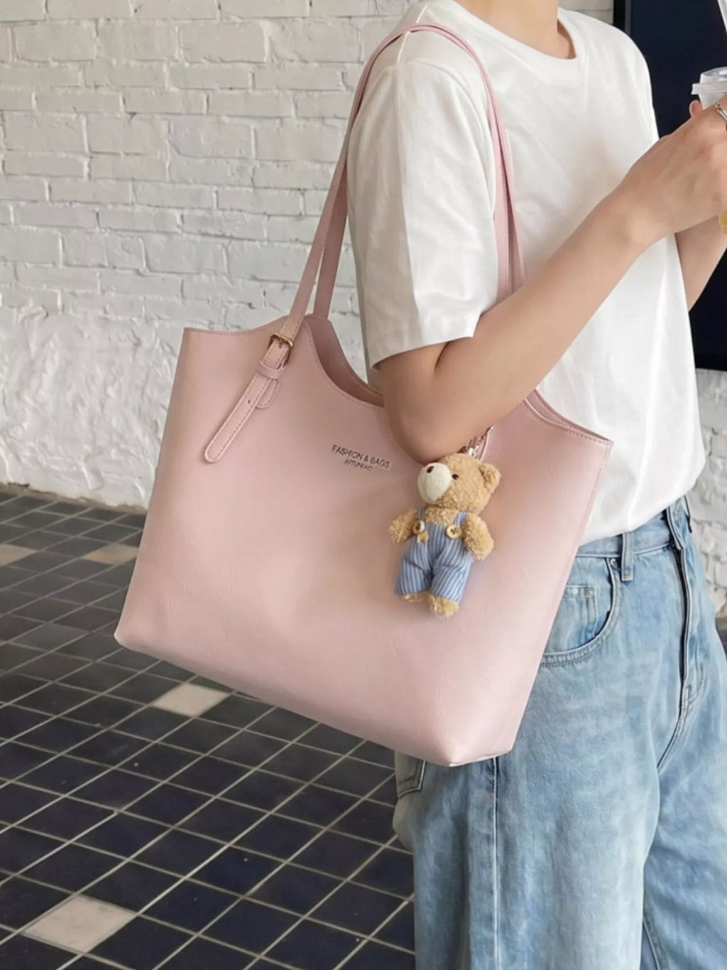 PU Leather Shoulder Bag