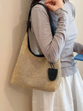 Straw Woven Shoulder Bag