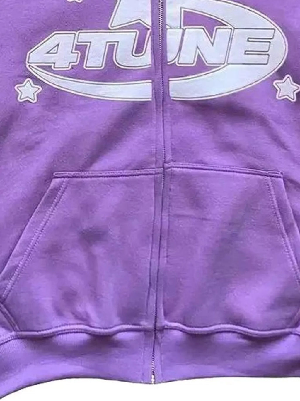 Full Size Letter Graphic Zip Up Hoodie Plus Size