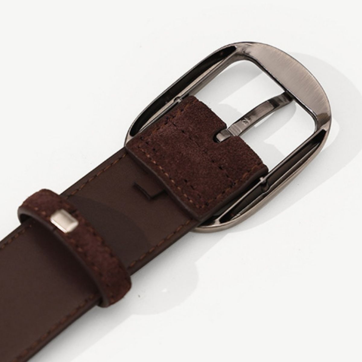 Silver Buckle Wide Waist Belt